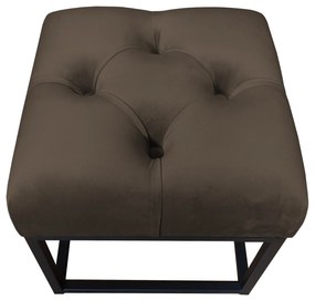 Pufa CHESTERFIELD LOFT ławka podnóżek metal MG05