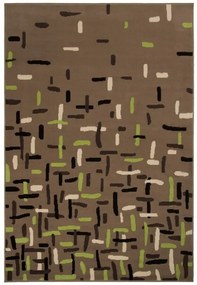 Dywan nowoczesny Luna Elements  Brązowy 140 cm x 200 cm