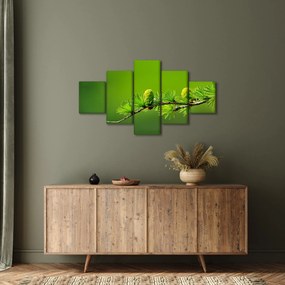 Obraz zielonej szyszki (125x70 cm)