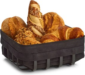 Metalowy koszyk na chleb, 22 x 22 cm