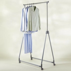 Wenko Regulowany metalowy stojak na kółkach