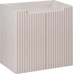 Wisząca szafka podumywalkowa 2-drzwiowa Nova 60 cm, kaszmir mat
