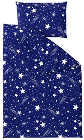 PrzytulneMieszkanie.pl PrzytulneMieszkanie.pl Pościel z mikrofibry NOČNÍ OBLOHA niebieska Rozmiar pościeli: 2 szt 70 x 90 cm | 200 x 220 cm