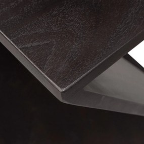 Stolik z litego drewna akacjowego 41x41 cm Ikem – WOOOD