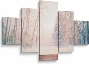 Obraz - Widok na las (125x70 cm)