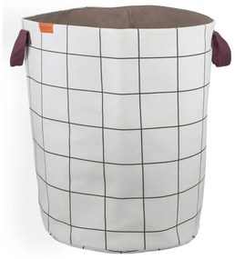 Kremowy tekstylny kosz na pranie 5 l Mesh – Mette Ditmer Denmark