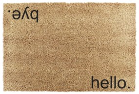 Wycieraczka z włókna kokosowego 40x60 cm Hello, Bye – Artsy Doormats