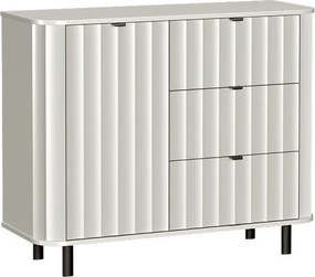 Komoda MODERNO - Biały / 111 cm