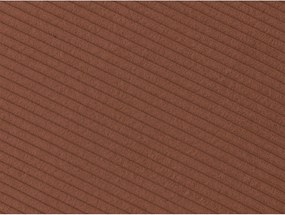 Pomarańczowa sztruksowa sofa 242 cm Giorgia – Bobochic Paris