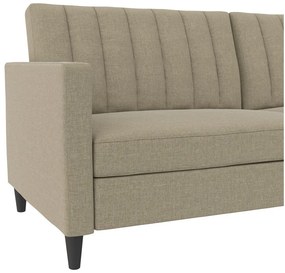 Beżowa rozkładana sofa 86 cm Celine – Støraa