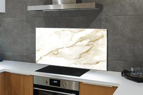 Panel szklany do Kuchni Płytka Marmurowa w Zbliżeniu