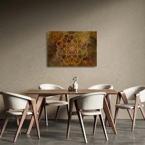 Obraz na szkle - Mandala radości (70x50 cm)