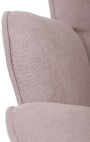 Fotel bujany PINK2, różowy