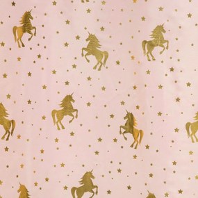 Firanka dla dzieci UNICORN, 140 x 250 cm, w jednorożce