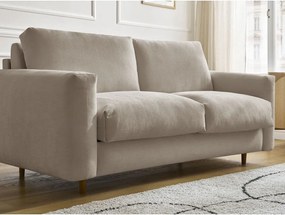 Szarobrązowa sofa do spania/rozkładana 220 cm Cocoone – Bobochic Paris