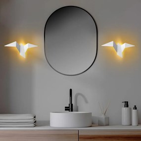 Biały kinkiet LED Pacali – Opviq lights