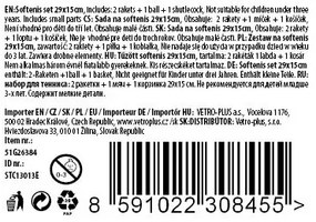 Vetro-Plus Zestaw do softenisu, 4 szt.