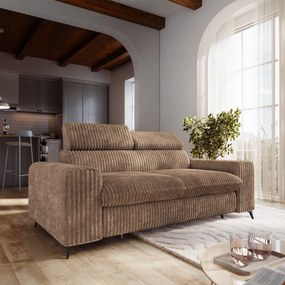 Masseno Sofa BENETE z funkcją spania - Beżowy - TILIA 17