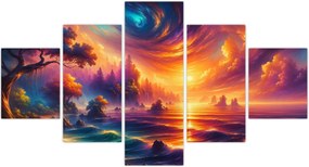 Obraz - Magiczny świat (125x70 cm)