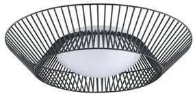 Eglo 200842 - Plafon PIASTRE LED/8,2W/230V śr. 39 cm czarny