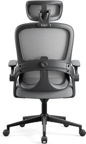 Ergonomiczny fotel do pracy w biurze Diablo V-Light szary