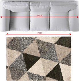 Dywan Royal beige/jungle green 120x170cm