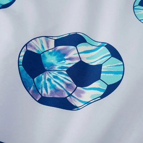 Pościel dziecięca jednoosobowa 135x200 cm Tie Dye Football – Catherine Lansfield