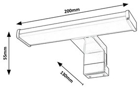 Rabalux 75039 oprawa łazienkowa LED Levon, 20 cm