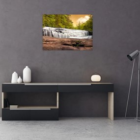 Obraz wodospadu (70x50 cm)