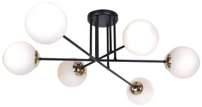 Duża lampa sufitowa w stylu glamour S848 A2-S29