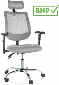 Fotel obrotowy Q-118R Signal, zgodny z normą BHP
