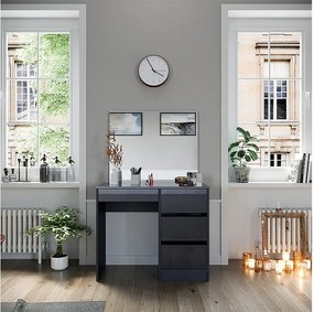 Stolik do przebierania antracyt 90x40x75 sherry