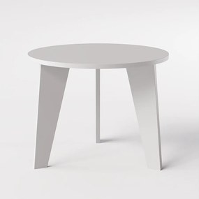 Stół okrągły ROSE Ø90 cm do kuchni, salonu, jadalni Szary