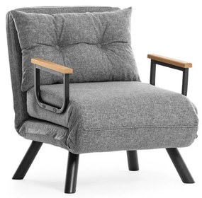 Fotel Sando Single Jasnoszary