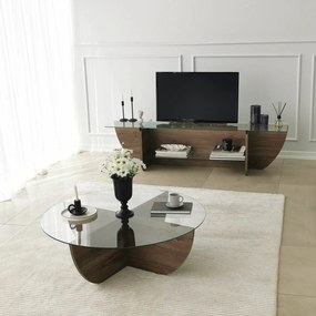 Stolik TV Lily Walnut