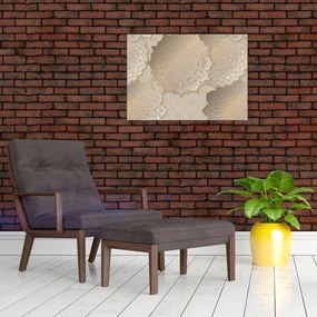 Obraz - Mandale w złotych odcieniach (70x50 cm)