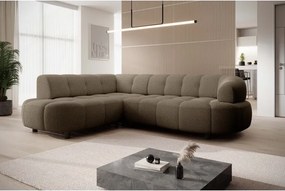 Narożnik VELPA L z elektryczną regulacją siedziska Lewostronny w tkaninie JAGUAR 08 WERSAL