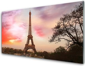 Panel nad blat kuchenny Ikona Paryża: Wieża Eiffla