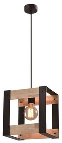 Czarna lampa wisząca 20x25 cm Varna – Candellux Lighting