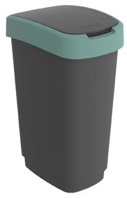 Kosz na śmieci z tworzywa sztucznego z recyklingu 50 L Twist − Rotho