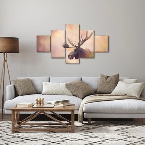 Obraz - Las w jesiennych liściach (125x70 cm)