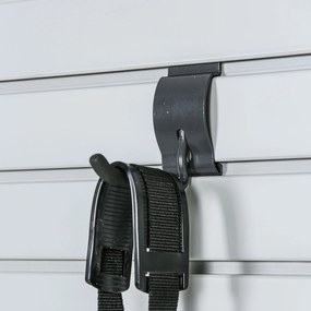 Panel wiszący Storia, 300 x 17 x 2440 mm, szary