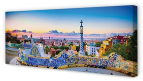 Obraz na płótnie Hiszpania Panorama miasta