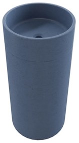 Umywalka betonowa wolostojąca bez otworu na baterię DELIS | Różne kolory : Kolor - Jagodowy