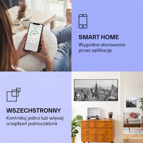 Klarstein Wonderwall Art Smart 700W Panel na Podczerwień W Formie Obrazu NewYork