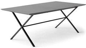 Antracytowy rozkładany stół 90x165 cm Meza – Hammel Furniture
