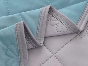 Chłodząca letnia kołdra ELARIA, turkusowa Rozmiar: 160 x 200 cm