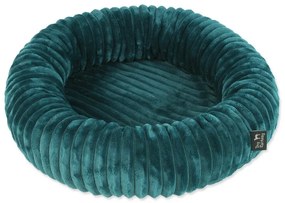 Ciemnozielone legowisko dla psów ø 70 cm Dog Fantasy Stripe – Plaček Pet Products