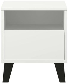 Szafka nocna BOGAN 1S, biały
