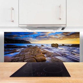 Panel Kuchenny Spokojna Plaża O Poranku